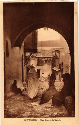 CPA ak morocco tangier - a street in the casbah (219832)