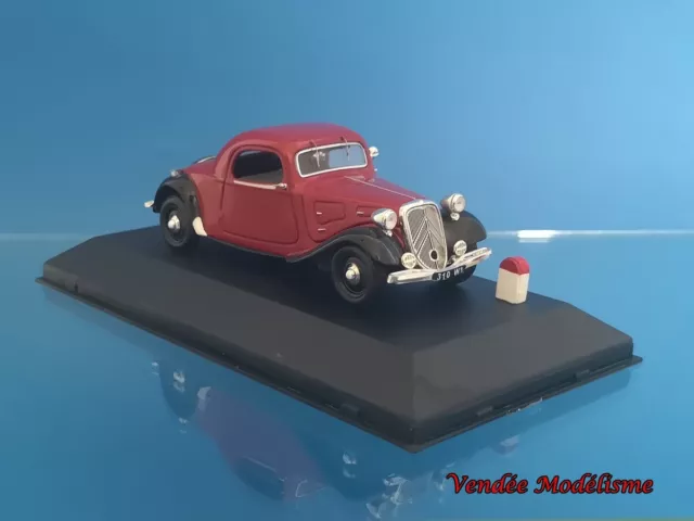 Voiture de  collection - Citroen traction 7 coupé 1935 - Nostalgie 1/43