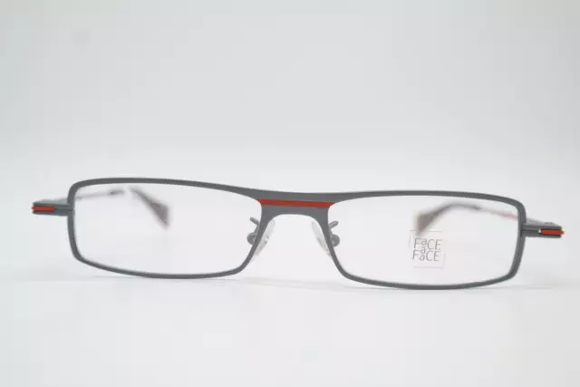 Lunettes Face a Face TOKYO 1 9609 Gris Rouge Carré Monture Lunettes Neuf