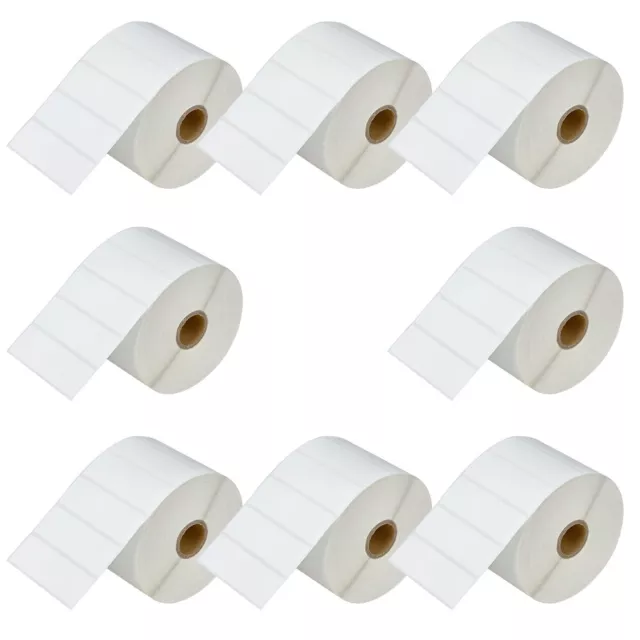 8 Rolls 3X1 Direct Thermal Address Labels For Zebra 2844 Eltron Rollo Printer