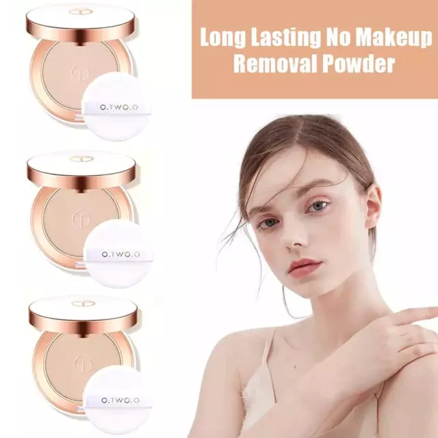 Face Setting Powder Super Fine Powder Texture Oil-Control 3 Colors Matte Smoo (τ 2