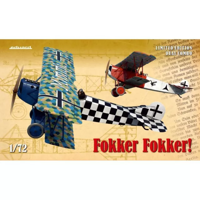 Eduard Edua2133 EDUARD 2133 MAQUETTE AVION FOKKER FOKKER! 1/72