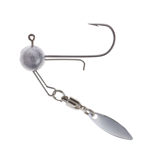 Balzer Shirasu Jighead mit Spinnerblatt Jigköpfe Bleikopf Jighaken Jigkopf