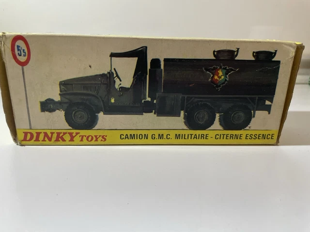 Dinky Toys - Camion Citerne GMC Essence, Vert, 1/43, France 1960