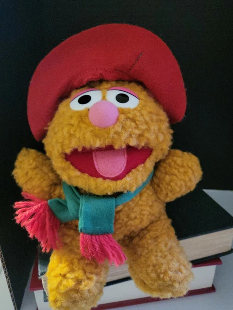 VTG  Baby Fozzie Bear Jim Henson Muppet Babies Plush 1988 Approx 7”