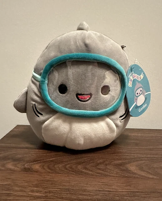 GORDON THE SHARK Squishmallow, 16inches, Goggles, Shark Squishmallow