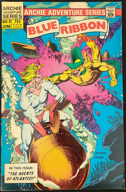 Archie BLUE RIBBON COMICS #9 (Jun 1984) Rich Buckler Ricardo Villagran Mal Davis