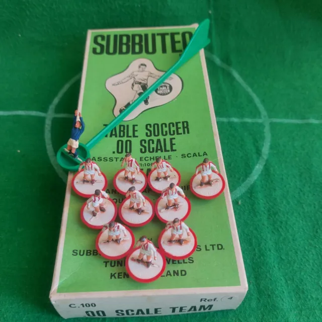 MINT Subbuteo Team HW 4 LANEROSSI VICENZA con REF ORIGINALE 100% PERFETTA! 3