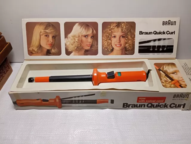 Steam curling iron by braun hotsell