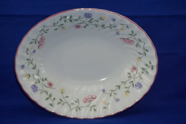 Johnson Brothers Summer Chintz Oval Vegetable Serving Bowl, 9"