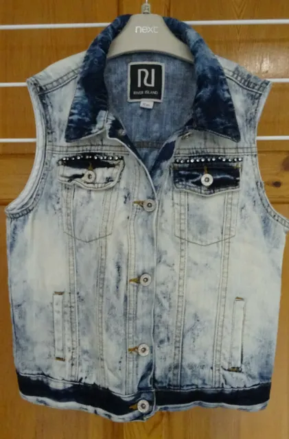 Girls Denim Jacket.  Age 12 Years.  From River Island.