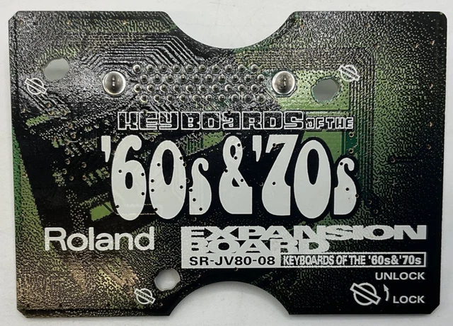 SR-JV80-08 Keyboards of the '60s & '70s Roland SR-JV80-08 拡張