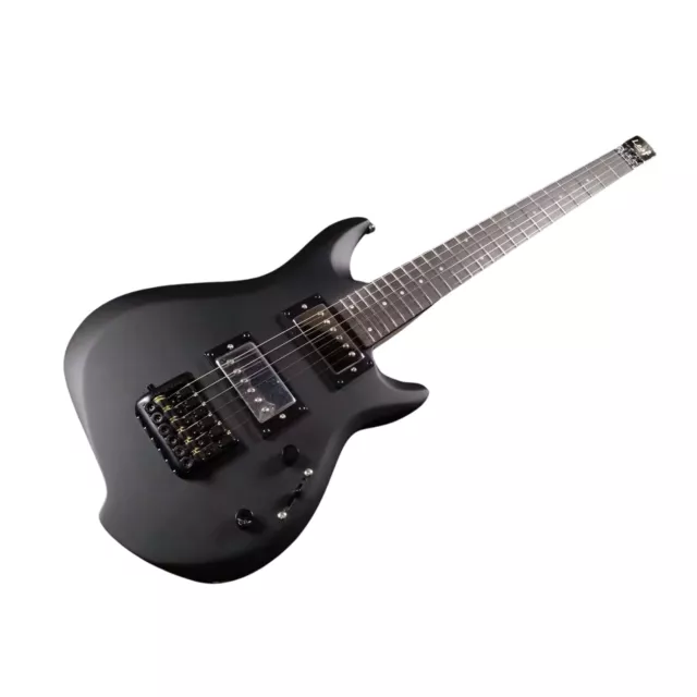 NEW ALP Leaf L100 Electric Guitar Headless Travel Guitar - Matt Black