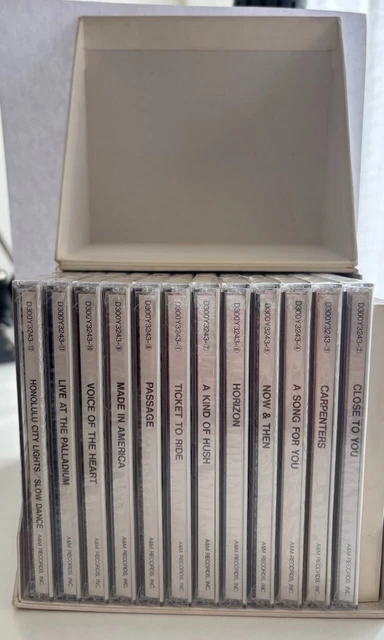 CARPENTERS COLLECTION JAPAN 12-CD BOX D300Y3243 w/188p BOOKLET 4