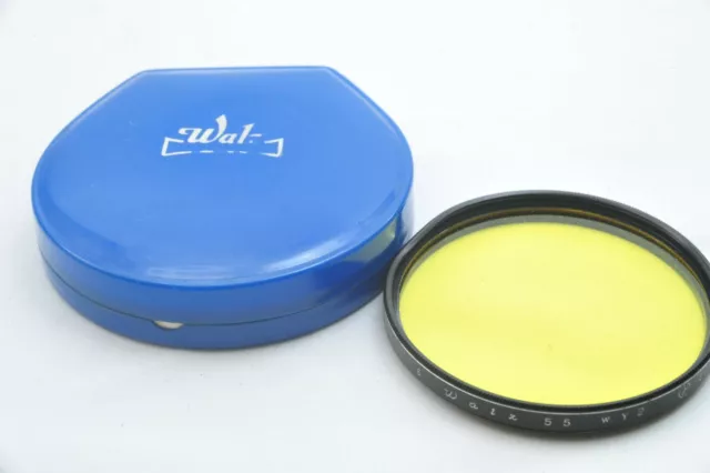 @ SakuraDo Camera @ Rare! @ Walz 55mm w. Y2 SY48.2 Yellow Screw-In Lens Filter