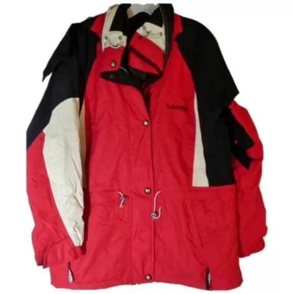 Schoffel Gore-Tex Women's Jacket 12 Waterproof Breathable Hooded Large