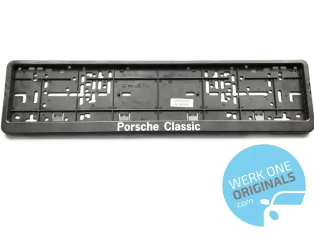 Wurth mercedes number plate holder deals
