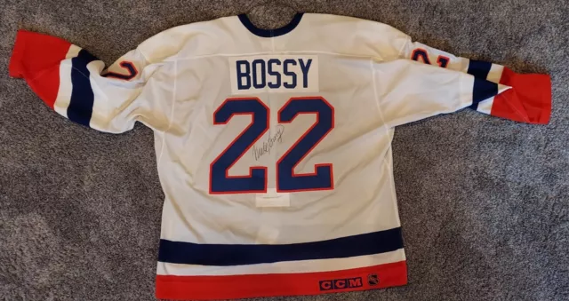 Mike Bossy Signed Ccm New York Islanders Jersey