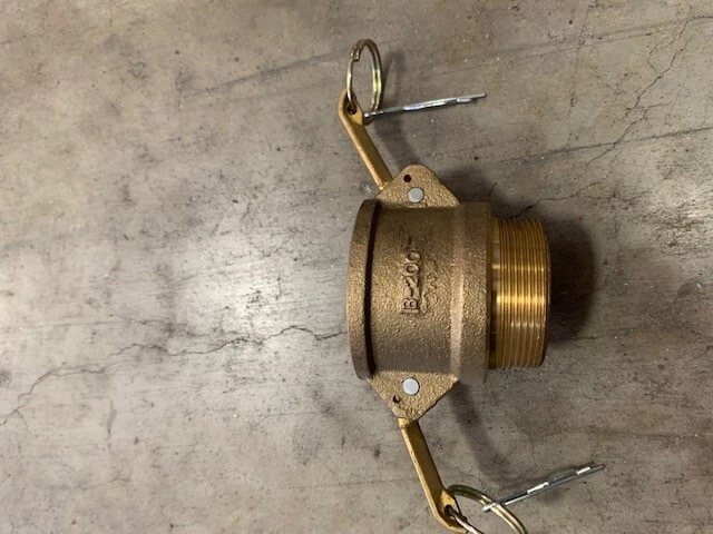 Brass Camlock B (Coup X Mp), 2"