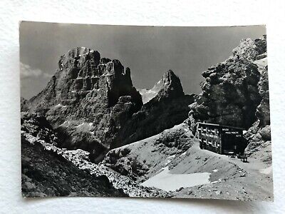 1 CARTOLINA RIFUGIO RESCIESA GRUPPO DEL SELLA ALTO ADIGE SÜDTIROL VIAGGIATA 1953 
