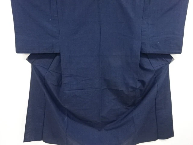 6534666: Japanese Kimono / Vintage Hitoe Mens Kimono / Ensemble / Tsumugi