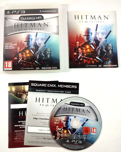 Hitman Trilogy HD Classics - PlayStation 3 - Version UK (compatible FR) - Très Bon état