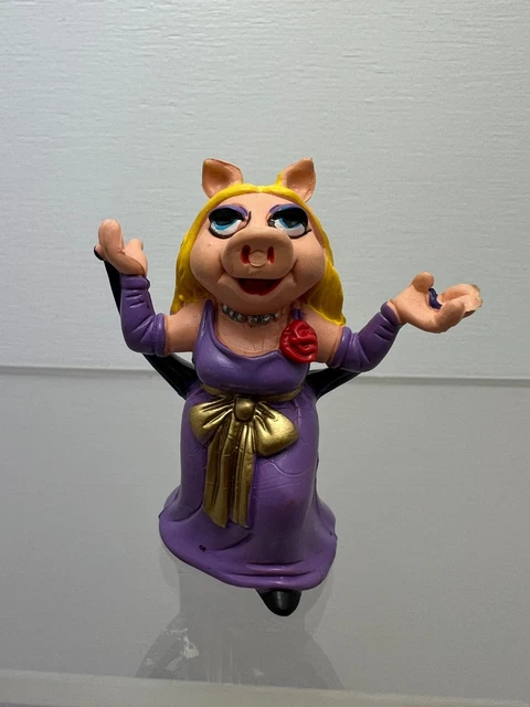 Grande Figurine Muppets Show Miss Peggy – Ancienne Mousse PVC