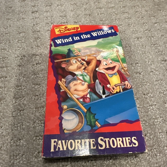 WIND IN THE Willows Disneys Favorite Stories VHS Storybook 1996 Factory ...