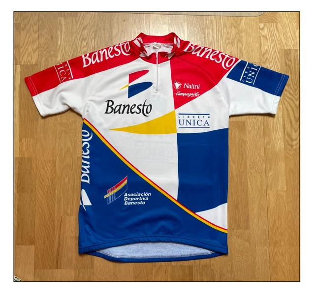 Maillot Cycliste Vintage Nalini – Eddy Merckx Crédit Agricole, Taille XL, Italie