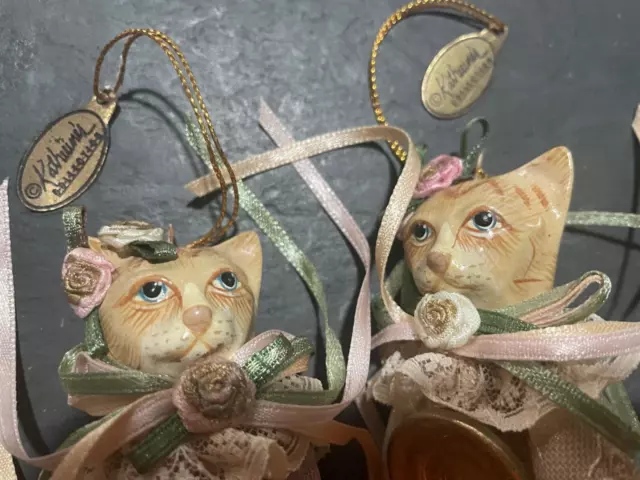 Wayne Kleski  Katherines Collection Victorian2 Cat Ornaments Everyday Decoration