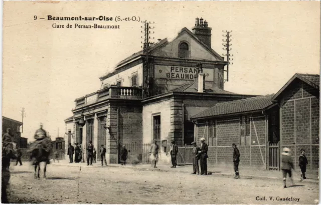 CPA Beaumont Gare de Persan Beaumont (1319327)
