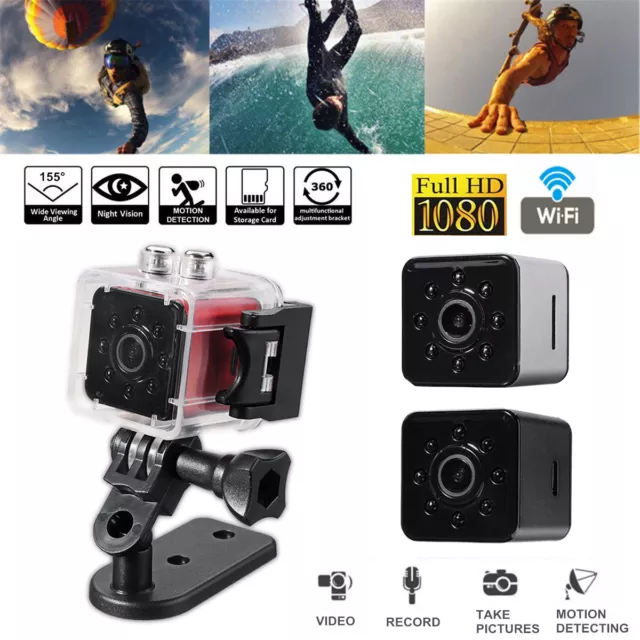 WiFi SQ13 1080P Night Vision Camera Sport Action Record Car DVR Camcorder