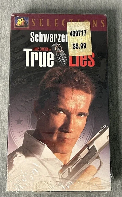 TRUE LIES VHS Arnold Schwarzenegger Jamie Lee Curtis James Cameron EUR