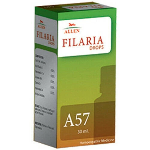 Allen A57 Filaria Goccia Omeopatica Medicina 30 ML S/