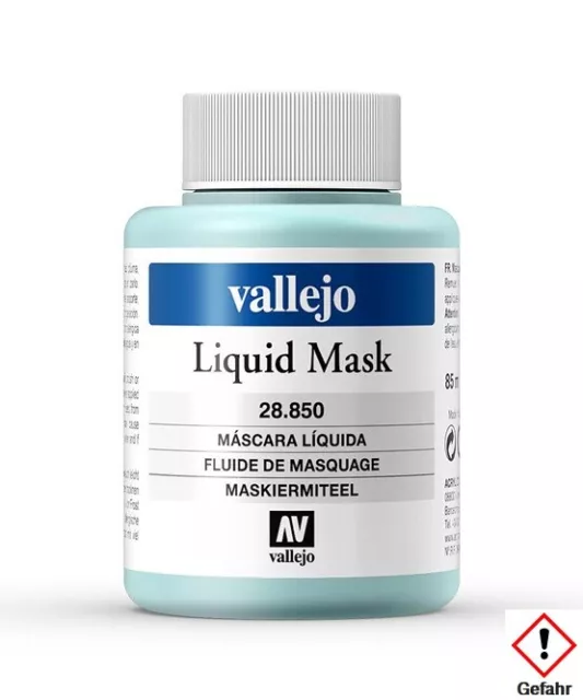 Vallejo 28.850 - Abdeckflüssigkeit, 85 ML - Nuevo