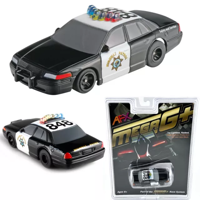 AFX Mega G+ Highway Patrol #848 21034 | Slot Car Depot