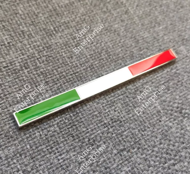 Badges Drapeau Italien Sur Ailes Avant De Fiat 500 - Accessoires