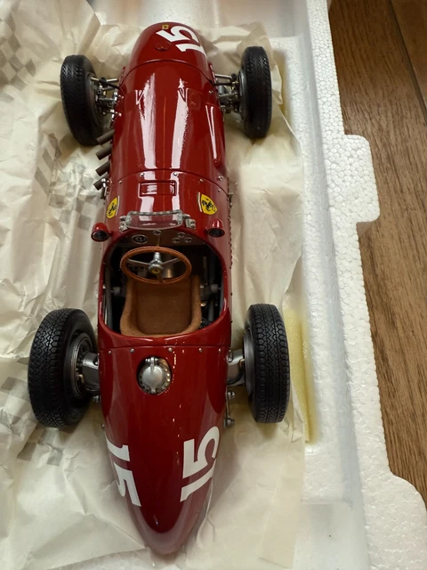 500F2: A Quartzo 1:43 scale Ferrari 500F2 (Q4129) as raced to victory