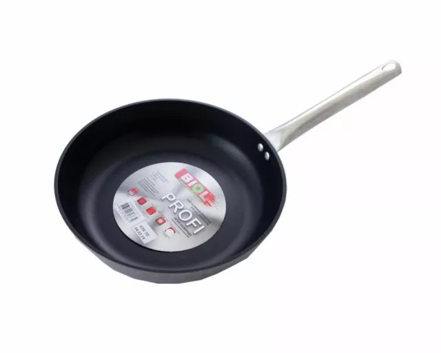 Aluminium Frying Pan 22, 24, 26, 28 cm 2 Non Stick Layers BIOL