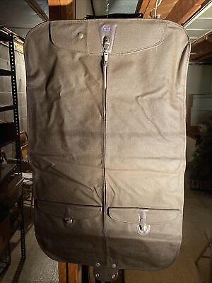 Vintage American Tourister  Walnut Garment Bag Very Good Condition