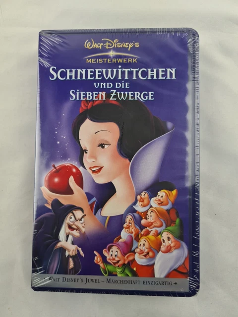 VHS VIDEO SCHNEEWITTCHEN und die sieben Zwerge - Walt Disney Neu ...