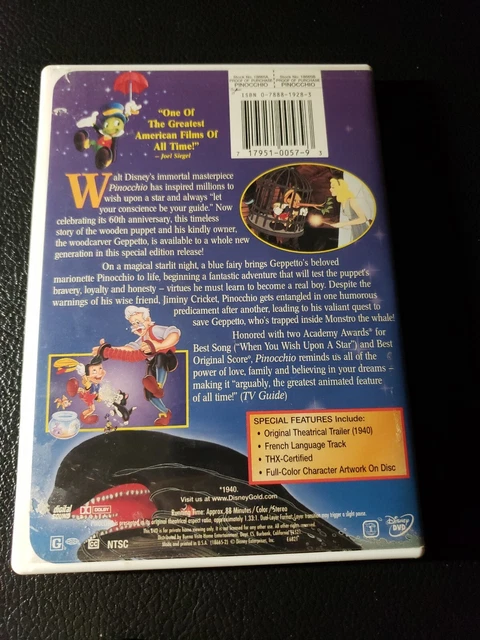 Walt Disney's Pinocchio-Gold Collection-DVD-animation 3