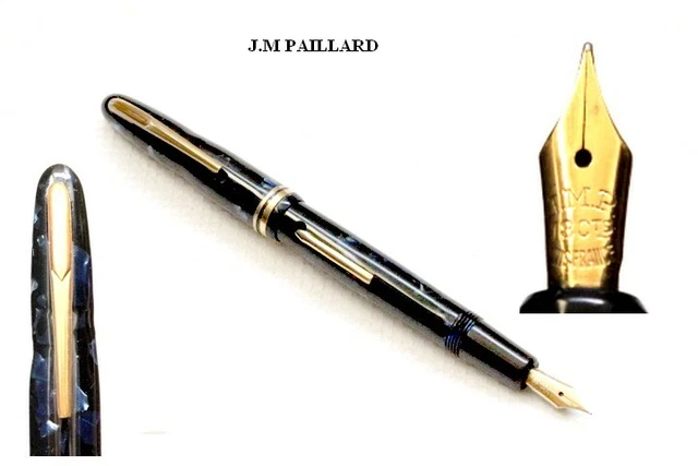 Stylo-plume Parker Ancien - Plume En Or 18k, Vers 1930, En Bakélite Noire, Manque Le Réservoir