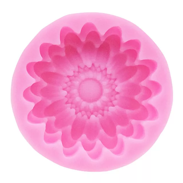 3D Chrysanthemums Soap Mold Bakware Tools Flower Silicone Moulds Candle MoDC