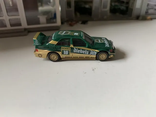 Herpa Mercedes Benz 190 E Evo 2 1:87 Diebels Zakspeed DTM #18 Kurt Thiim 1992