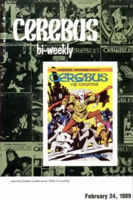 Cerebus Bi-Weekly #7 (1988) Vf Aardvark-Vanaheim