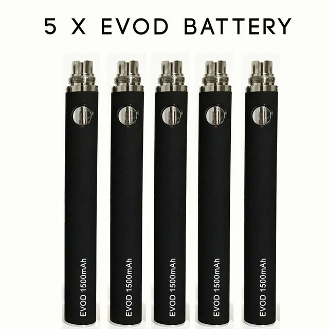 EVOD 1500MAH NEW E-RECHARGEBLE 1,2,3,PACK BATTERIES STRONG Evod E CIG VAPE  PEN £8.57
