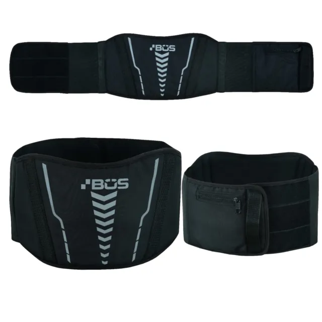 Cintura renale moto paraschiena protezione unisex cintura renale nera S - 3XL