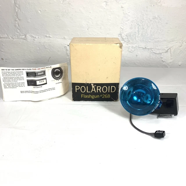 polaroid flash model 268