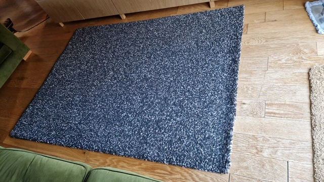 IKEA VINDUM RUG Green Blue New High Pile Rug Lrg 200 X 270 cm RRP